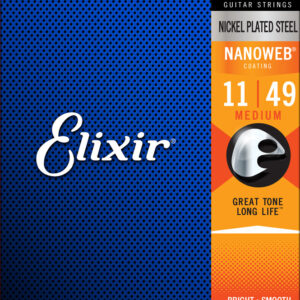 Saitensatz Elixir 12102 Nanoweb Medium