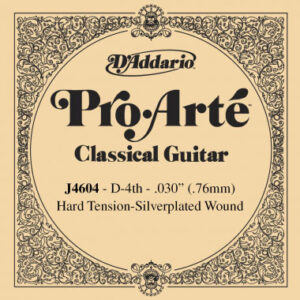 Einzelsaite D´Addario J4604 D4 Pro Arte Classical Hard