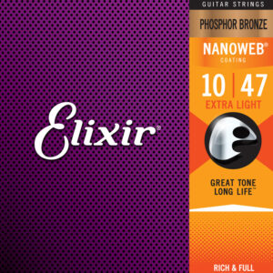 Saitensatz Elixir 16002 Nanoweb Phosphor Extra Light