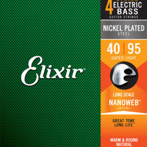 Saitensatz Elixir 14002 Nanoweb Super Light Long Scale