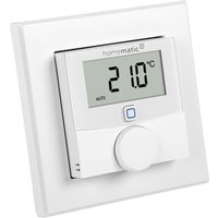 Homematic IP Wired Smart Home Wandthermostat mit Luftfeuchtigkeitssensor HmIPW-WTH