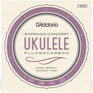 Saitensatz D'Addario EJ99SC Sopran/Concert Ukulele