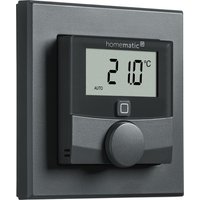 Homematic IP Wired Smart Home Wandthermostat mit Luftfeuchtigkeitssensor HmIPW-WTH-A