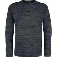 Indicode Sweatshirt - Broadley - S bis XXL - für Männer - Größe XXL - grau