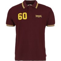 Lonsdale London Poloshirt - HELLISTER - S - für Männer - Größe S - burgund