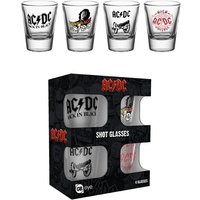 AC/DC - Covers Set of 4 Shooters - Gläser