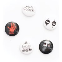 Alice Cooper - Eyes Pack Of 5 - Button Set