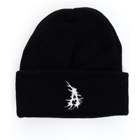 Attila - Logo A - Beanie -  Schwarz - Onesize - 100% Polyacryl