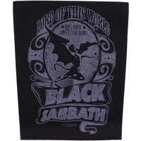 Black Sabbath - Lord Of This World - Backpatch