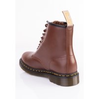 Dr. Martens - Vegan 1460 Brown Norfolk Flat & Brown Borg Fleece - Schuhe -  Braun - 37UK4 - Synthetic/Synthetic/Gummi