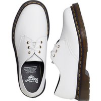 Dr. Martens - Vegan 1461 Optical White Kemble - Schuhe -  Weiß - 37UK4 - Synthetic/Textile/Gummi