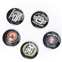 Five Finger Death Punch - 5FDP Pack Of 5 - Button Set