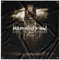 Heaven Shall Burn - Deaf To Our Prayers Cover - Flagge -  Schwarz - Onesize - 100% Polyester