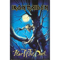 Iron Maiden - Fear Of The Dark Maxi - Poster -  Blau - Onesize - 150g/m²