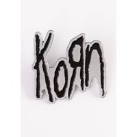 Korn - Logo - Pin -  Schwarz - Onesize - Metallll