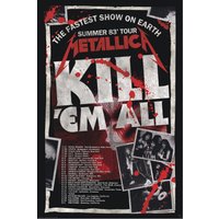 Metallica - Kill'Em All 83 Tour Maxi - Poster