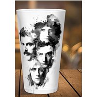 Queen - Faces - Glas -  Mehrfarbig - Onesize - Glas