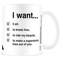 Queen - I Want Checklist - Tasse