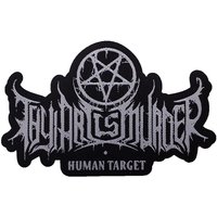 Thy Art Is Murder - Human Target Die Cut - Aufnäher