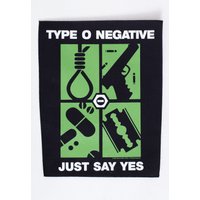 Type O Negative - Just Say Yes - Backpatch