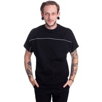 Urban Classics - Reflective Tee Black - T-Shirt -  Schwarz - Medium - 100% Baumwolle