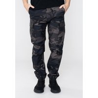 Vintage Industries - Ridge Cargo Dark Camo - Hose -  Tarnfarben - X-Small - 65% Polyester