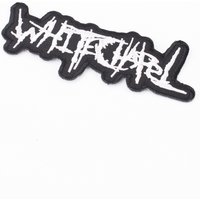 Whitechapel - Shaped Old School Logo - Aufnäher