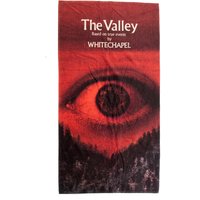 Whitechapel - The Valley - Handtuch -  Schwarz - Onesize - 60% Baumwolle