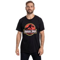 Jurassic Park Classic Herren T-Shirt schwarz