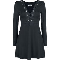 Innocent - Gothic Langarmshirt - Haily Top - S bis 4XL - für Damen - Größe XXL - schwarz