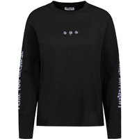 Sublevel Langarmshirt - Ladies Longsleeve - XS bis XL - für Damen - Größe XS - schwarz