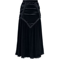 Sinister Gothic - Gothic Langer Rock - Gothic Longskirt - XS bis XXL - für Damen - Größe XXL - schwarz