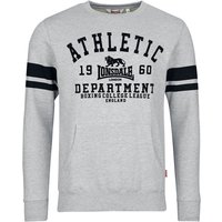 Lonsdale London Sweatshirt - Glespin - S bis 3XL - für Männer - Größe XXL - grau meliert