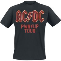 AC/DC T-Shirt - PWR UP - Tourshirt 24 - M bis 4XL - für Männer - Größe 4XL - schwarz  - Lizenziertes Merchandise!