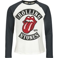 The Rolling Stones Langarmshirt - Amplified Collection - 1978 Tour - S bis 3XL - für Männer - Größe XXL - multicolor  - Lizenziertes Merchandise!