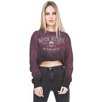 Rock Rebel by EMP - Rock Langarmshirt - S bis XXL - für Damen - Größe XXL - bordeaux