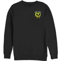 Schneewittchen - Disney Sweatshirt - Apfel - S bis 3XL - für Männer - Größe XXL - schwarz  - Lizenzierter Fanartikel