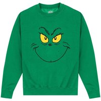 The Grinch Sweatshirt - Smile - S bis XXL - für Damen - Größe XXL - grün  - Lizenzierter Fanartikel