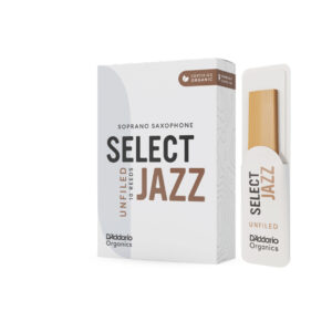 B-Sopran-Sax-Blatt D'Addario Woodwinds Select Jazz Unfiled