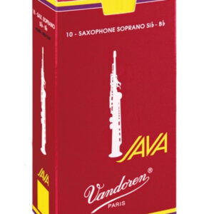 B-Sopran-Sax-Blatt Vandoren Java filed RED