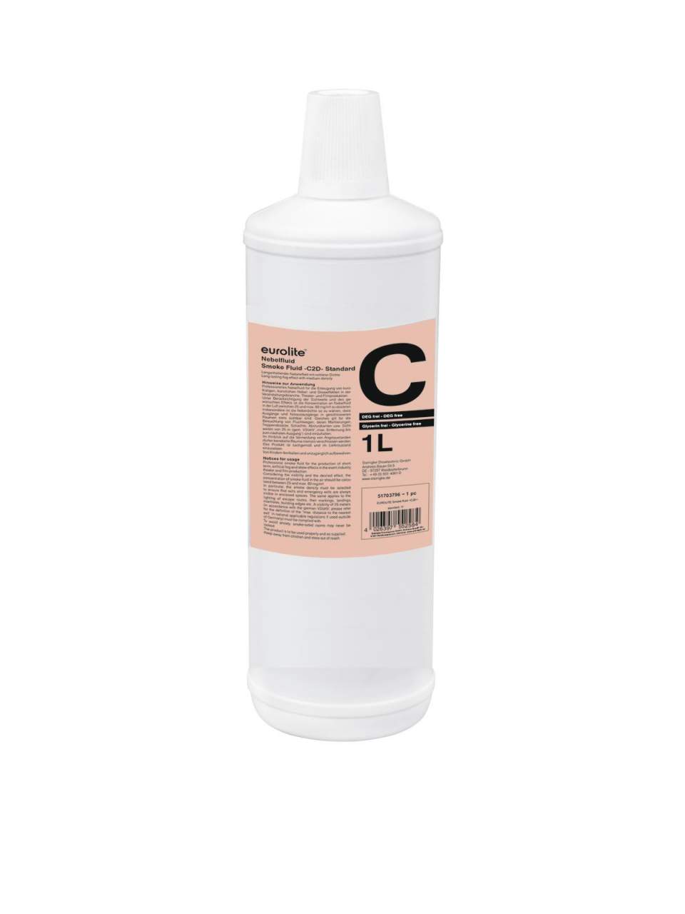 EUROLITE Smoke Fluid -C2D- Standard Nebelfluid 1l