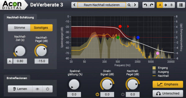 Effekt Plugin (Download) Acon Digital DeVerberate 3 Upgrade von V2