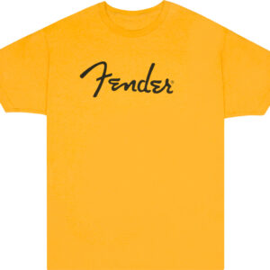 T-Shirt Fender T-Shirt Spaghetti Logo Butterscotch Blonde M