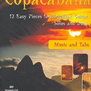 Solospielbuch für Gitarre Copacabana - 12 easy pieces