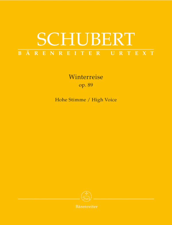 Singpartitur Winterreise Op. 89 D911