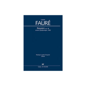 Klavierauszug Requiem op.48 (Fassung für Sinfonieorchester)