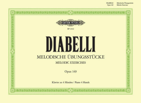 Spielbuch Melodische Übungsstücke op. 149