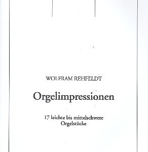 Spielband für Orgel Rehfeldt