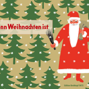 Weihnachtslieder für Klavier Wenn Weihnachten ist