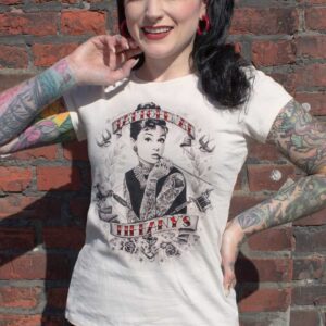 Rumble59 - Ladies T-Shirt - Tattoed at Tiffany's - offwhite #3XL